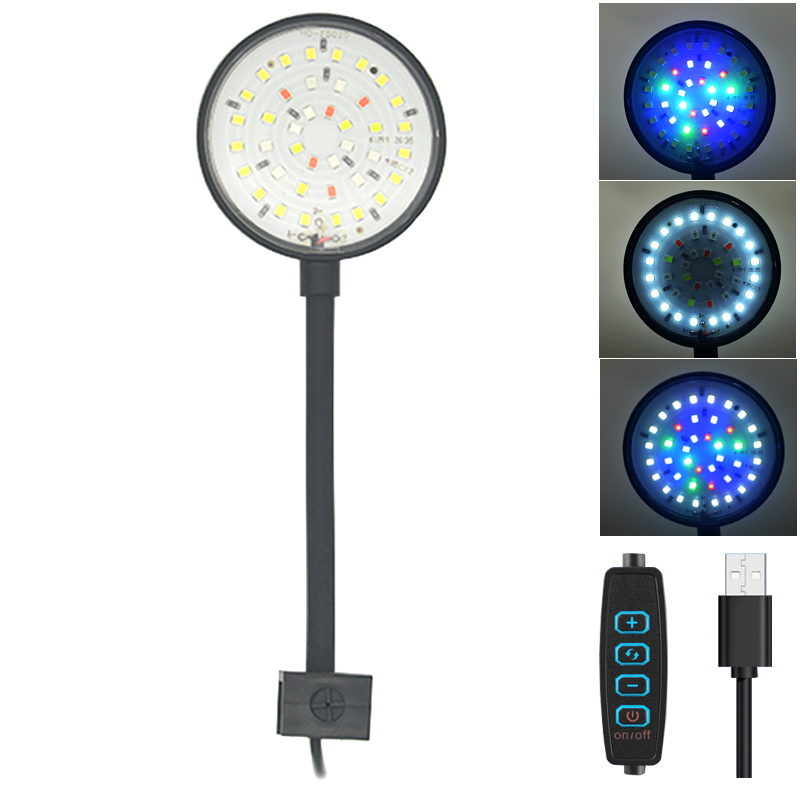 USB Aquarium LED Lamp Fish Tan - Aquarium Plant Light 评论和价格