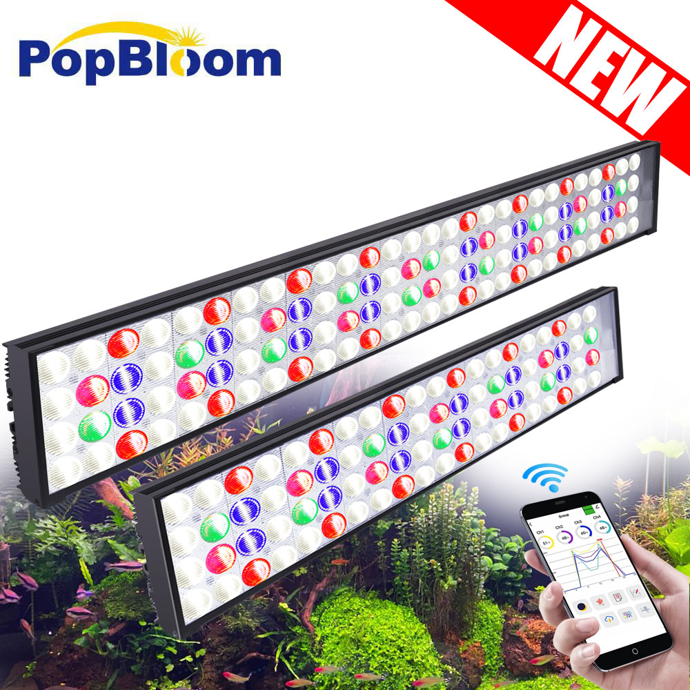 PopBloom H54 H75 WiFi Full Spe - Aquarium Plant Light 评论和价格