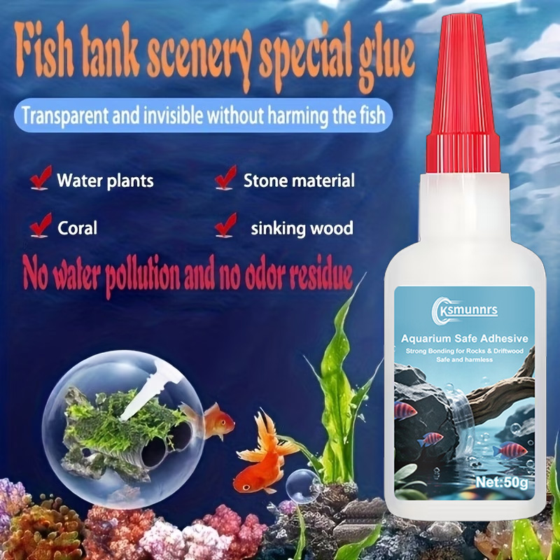 Aquarium Landscape Glue, Quick - Aquarium Driftwood 评论和价格