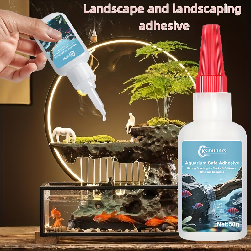 Aquarium Landscape Glue, Quick - Aquarium Driftwood 评论和价格