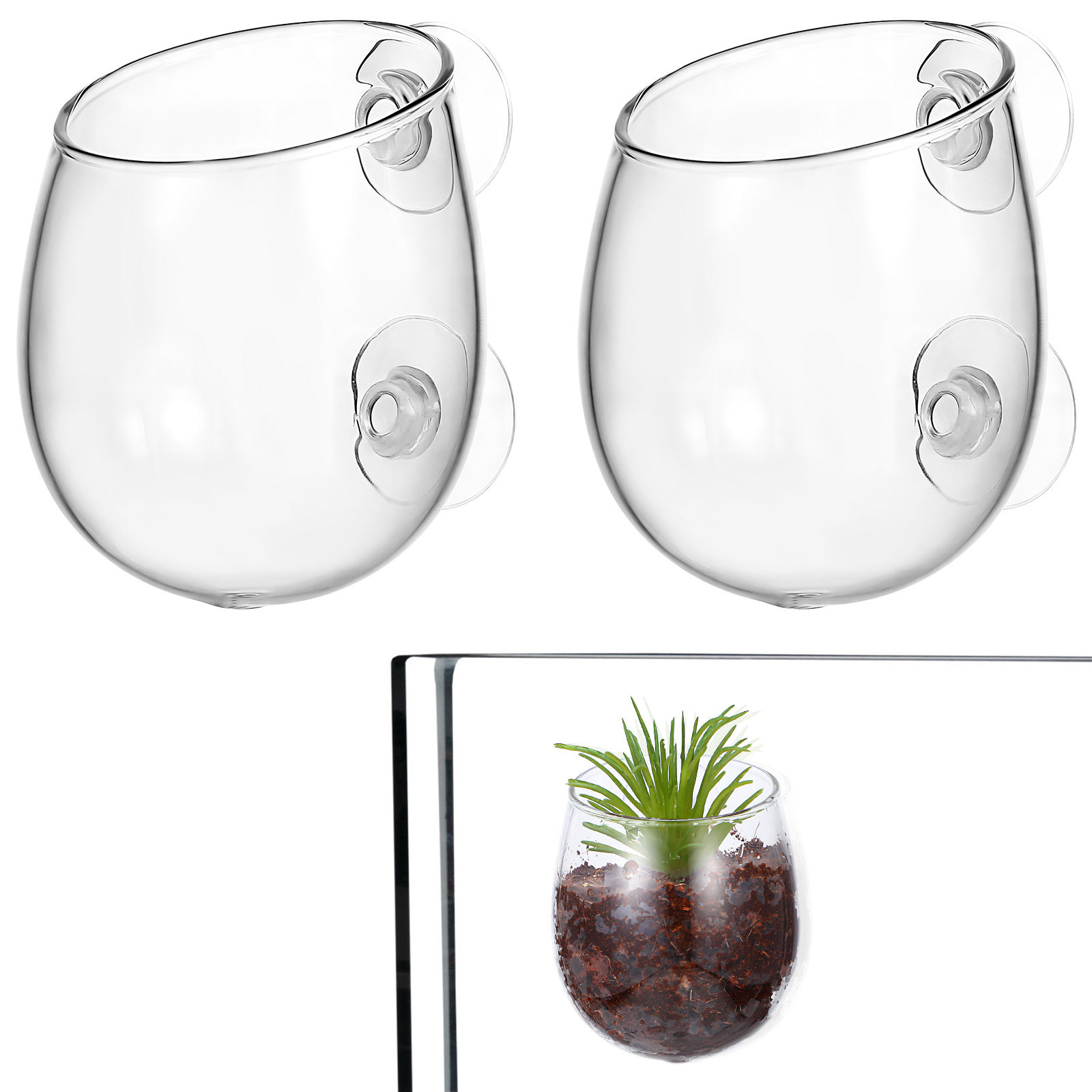 Aquarium Plant Holders 2Pcs Gl - Live Plant Aquarium 评论和价格