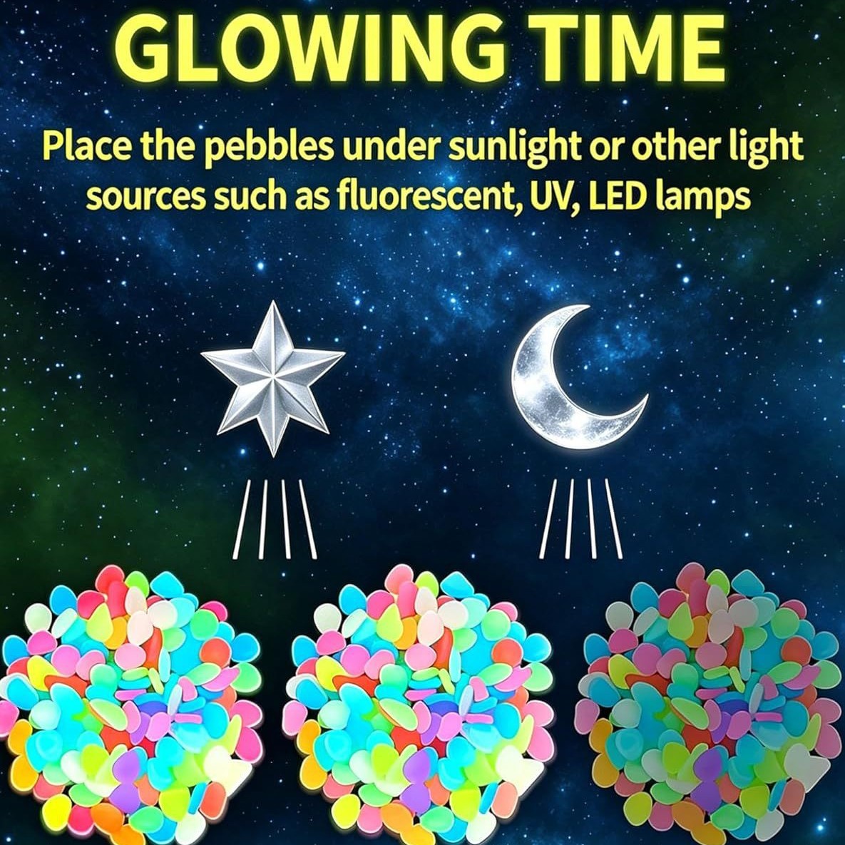Colorful Glow In The Dark Lumi - Plant Aquarium Pot 评论和价格
