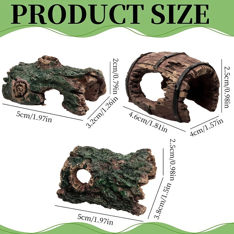 3Pcs Aquarium Resin Decoration - Aquarium Plant Substrate 评论和价格