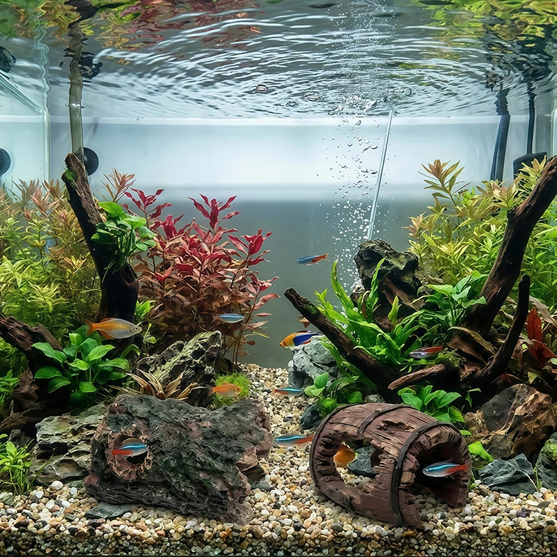 3Pcs Aquarium Resin Decoration - Aquarium Plant Substrate 评论和价格