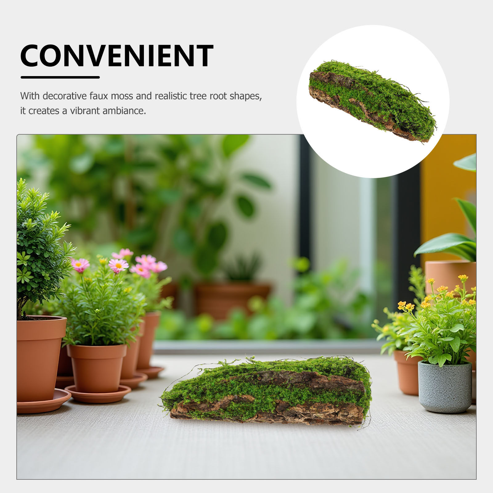 Artificial Moss Driftwood Deco - Aquarium Driftwood 评论和价格