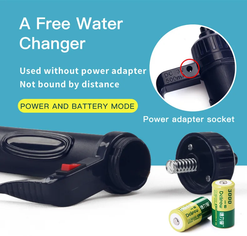 Electric Water Changer Vacuum  - Planted Aquarium Cleaning 评论和价格