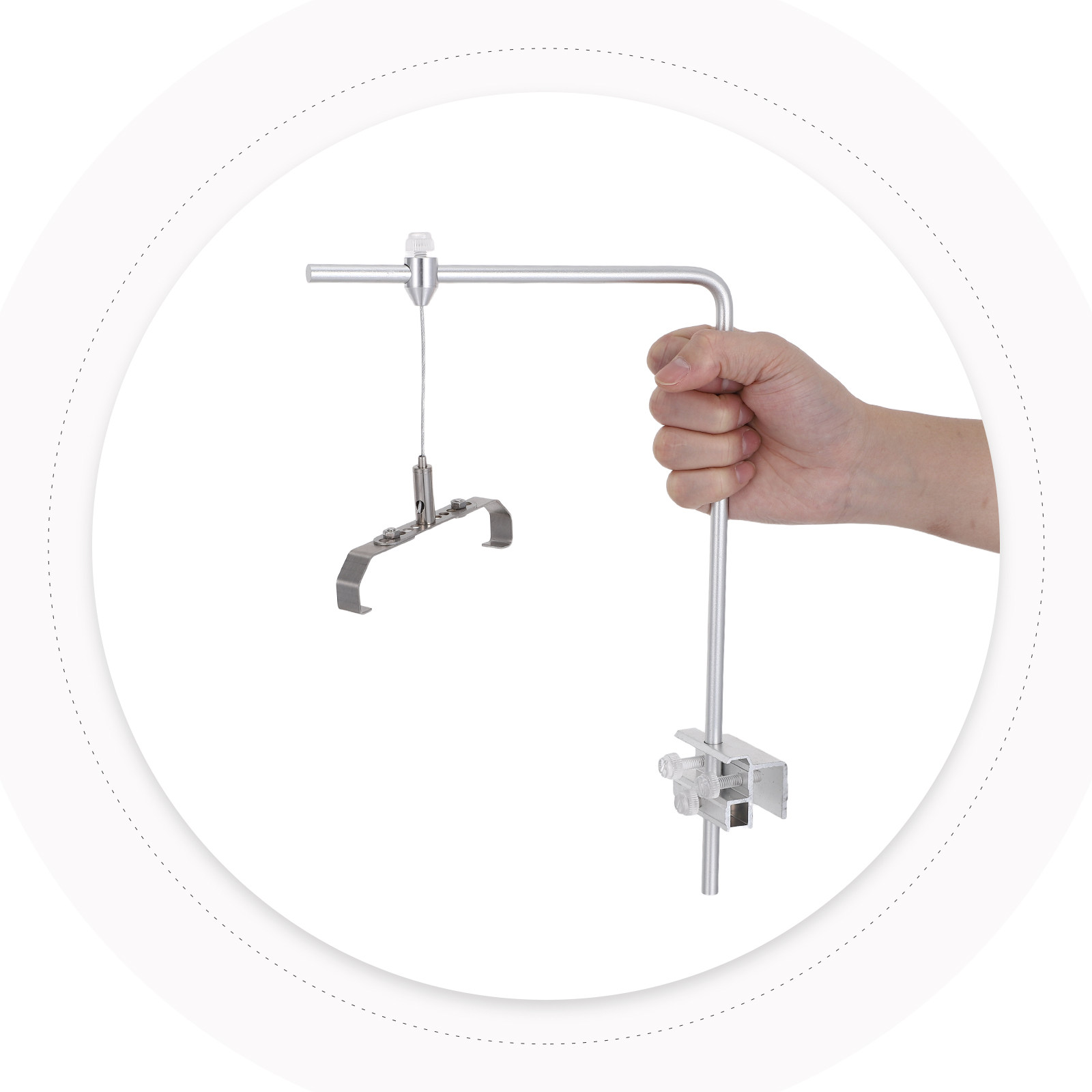1 Pair Adjustable Aquarium Lig - Aquarium Plant Holder 评论和价格