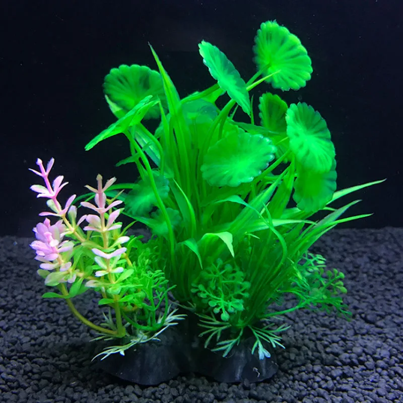 Aquarium Artificial Decor Plan - Aquarium Plants Live 评论和价格