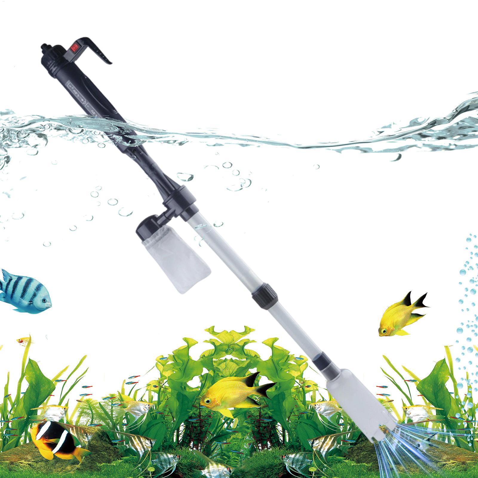 Aquarium Vacuum Adjustable Tel - Planted Aquarium Cleaning 评论和价格