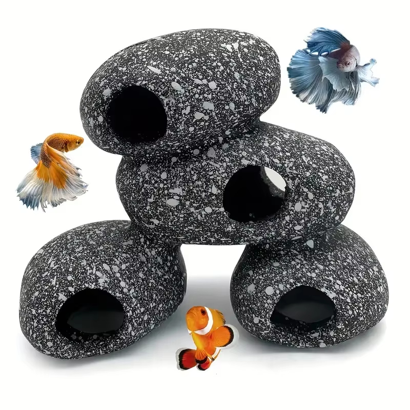 1/2Pcs Aquarium Cichlid Stone  - Aquarium Plants Live 评论和价格