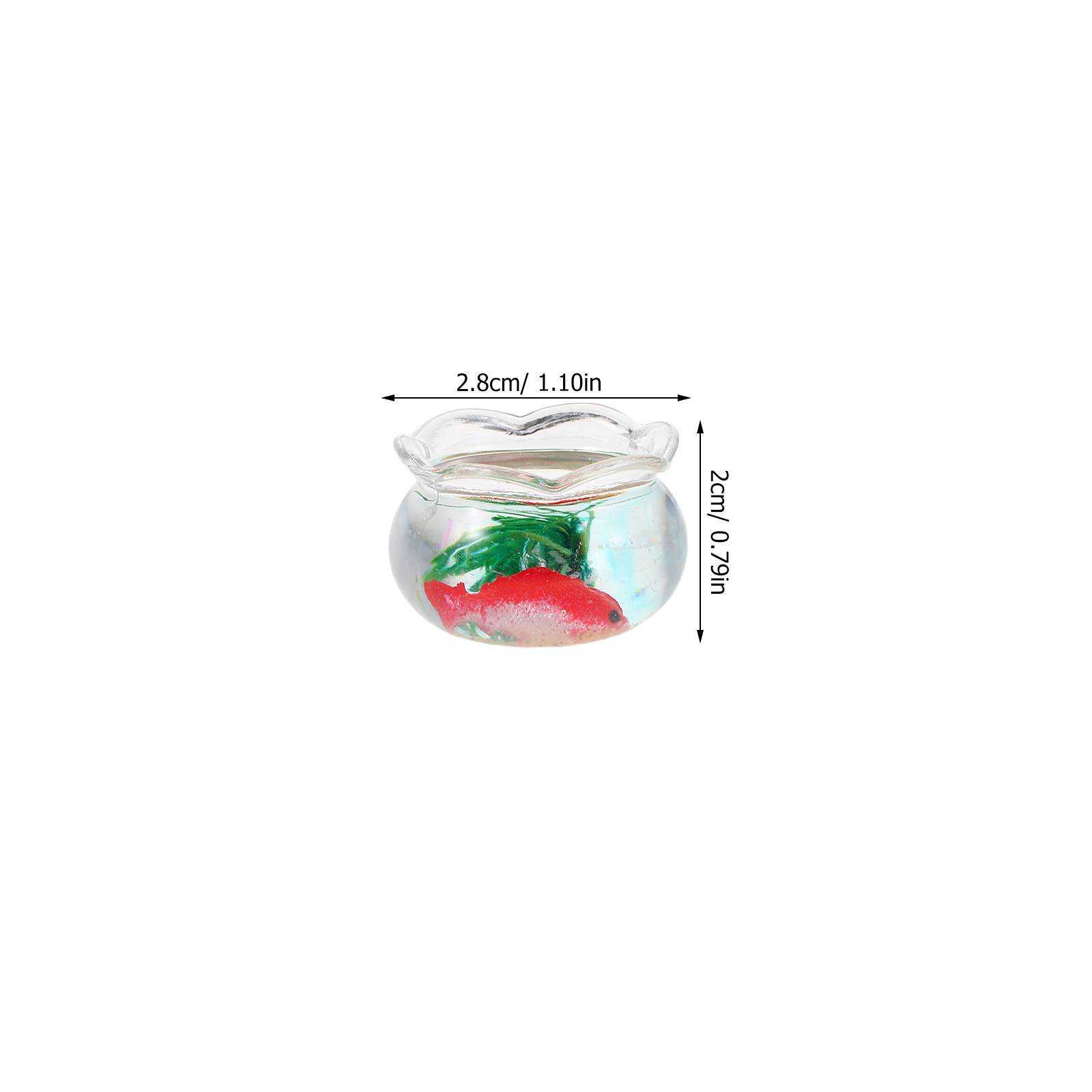 5pcs Miniature Koi Fish Tank:  - Planted Tank 评论和价格
